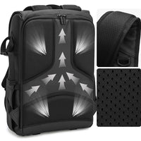 Waterproof Camera Shoulder Bag – Arven – (Large Capacity)