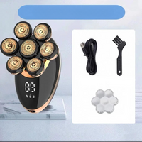 7D Floating Electric Shaver with 5-in-1 Grooming Kit & Waterproof Design – FlexEdge