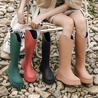 Ladies' rain boots high & waterproof with comfort sole – Maris