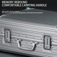 Aluminium-Magnesium Alloy Luggage with Spinner Wheels & TSA Lock
