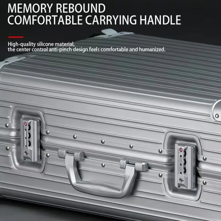Aluminium-Magnesium Alloy Luggage with Spinner Wheels & TSA Lock