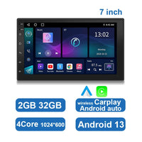 Universal Android Car Stereo with Touchscreen, GPS and Wireless CarPlay