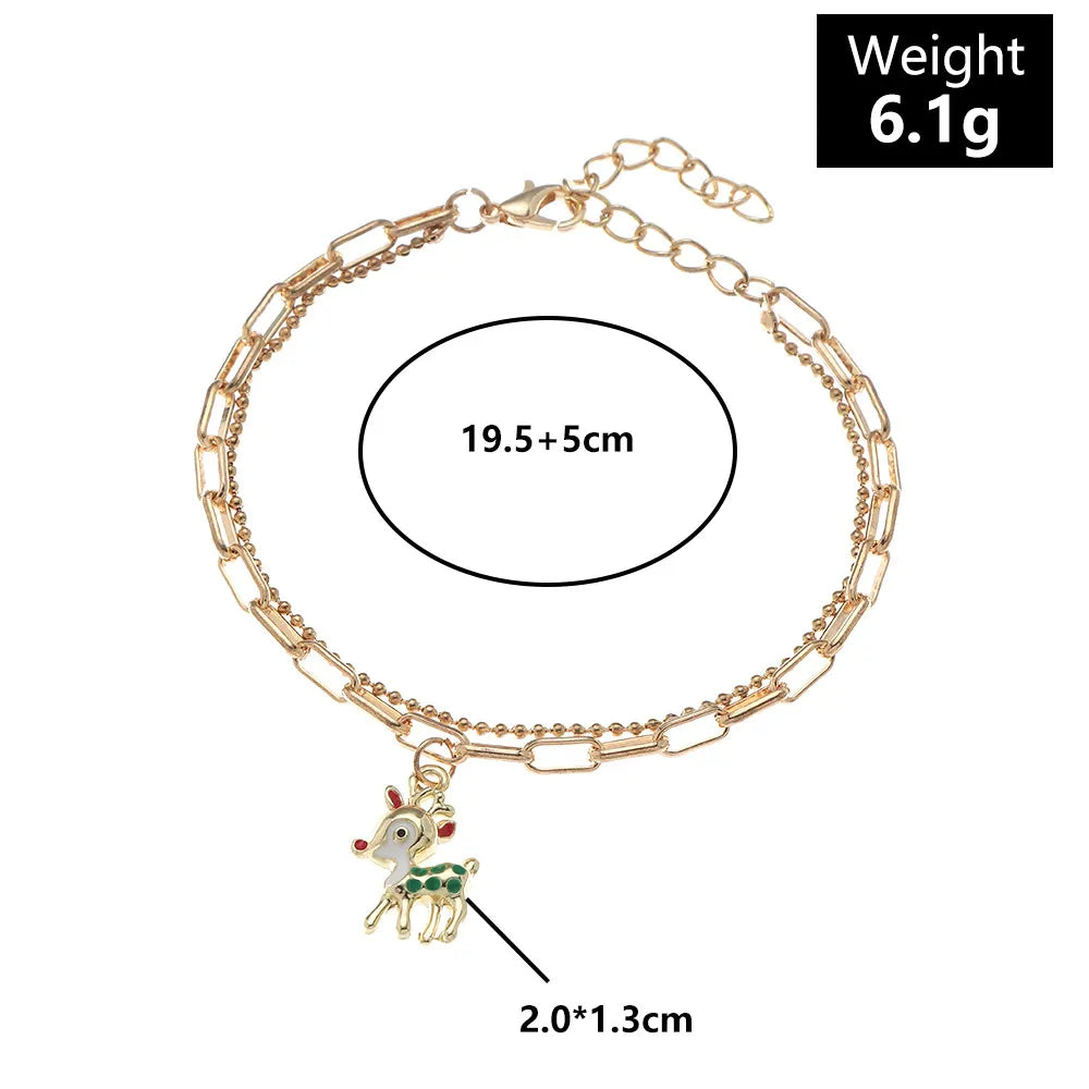 Christmas Charm Bracelet | Festive and Fun Design