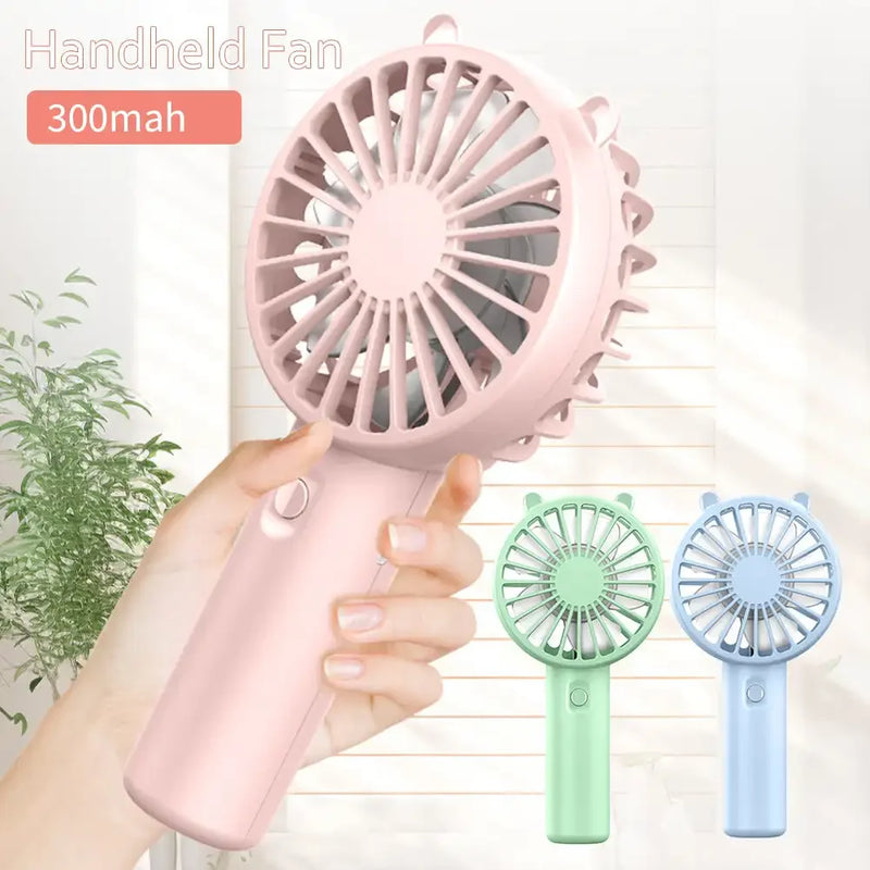 Portable USB Rechargeable Mini Hand Fan – Veyra (1+1 FREE)