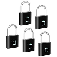 Smart Fingerprint Padlock with USB Charging & Waterproof Design – Titan