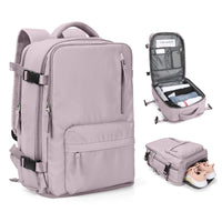 Cabin-Size Travel Backpack with Shoe and Wet Bag Compartments