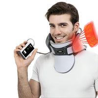 Adjustable Inflatable Neck Traction Device with Heat Compress – Neris