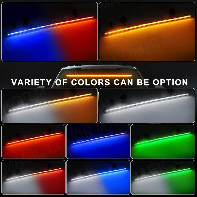 96 LED Strobe Light Bar – Veyra – (Car Emergency Warning)