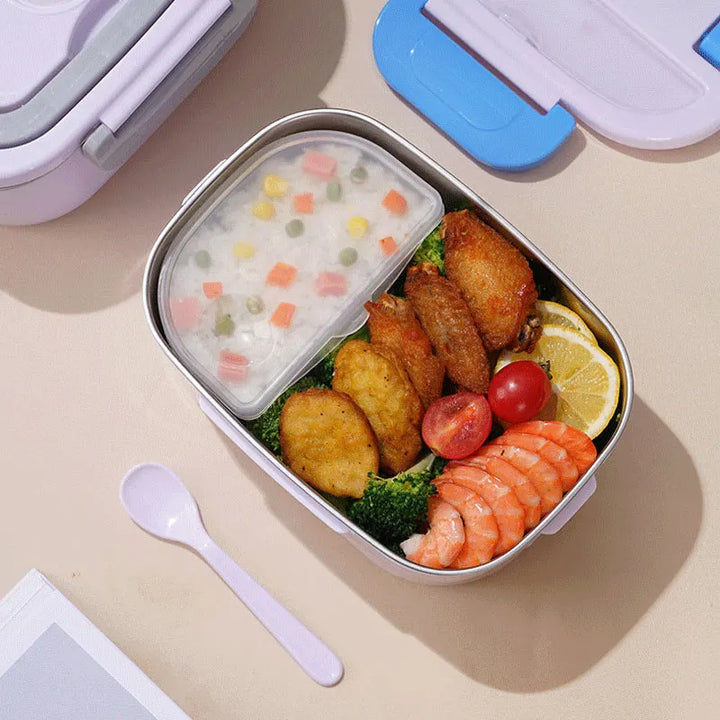 1.5L Electric Lunch Box Food Warmer 60W Portable Leak-Proof Heater – HeatBox