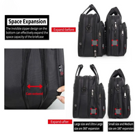 Canvas Business Laptop Bag with Shoulder Strap – Multiple Sizes