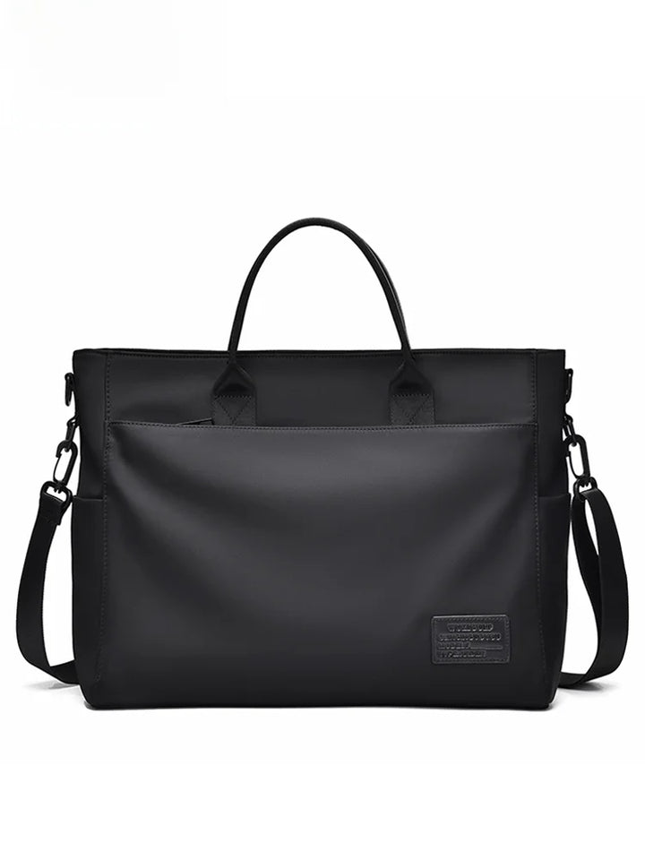 Men’s Waterproof Laptop Shoulder Bag with Kangaroo Pattern Design