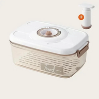 Food Vacuum Storage Box Transparent Container with Hand Pump – FreshLock