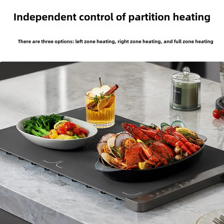 Foldable Electric Beverage Warmer 220V Flexible Heating Plate – HeatMate