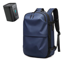Expandable Waterproof Laptop & Vacuum Compression Travel Backpack