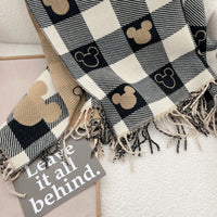 Soft patterned scarf for women - Yara