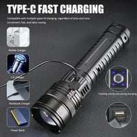Rechargeable 10000 Lumen LED Torch 1+1 FREE – Striker