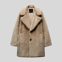 Ladies' teddy coat with a classic cut – Maribelle