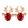 Christmas Reindeer Stud Earrings | Festive Women's Jewellery