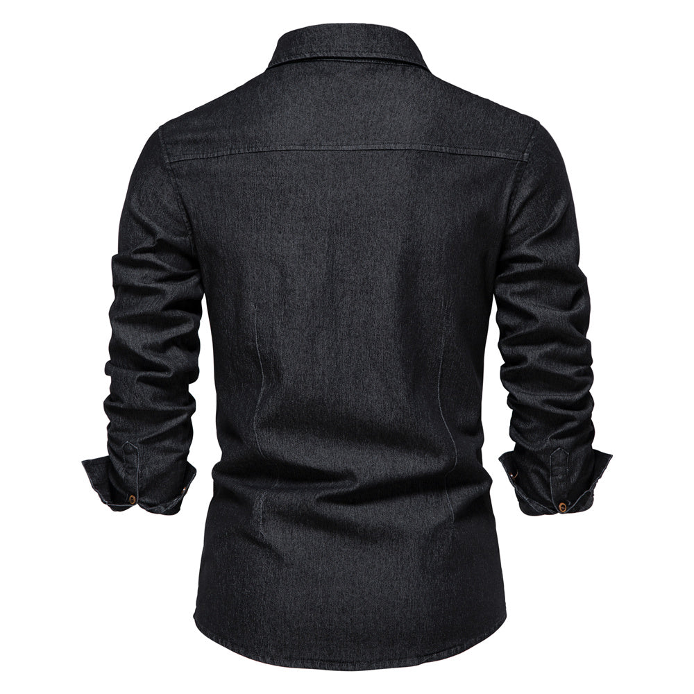 Denim Men's Shirt - Hugo