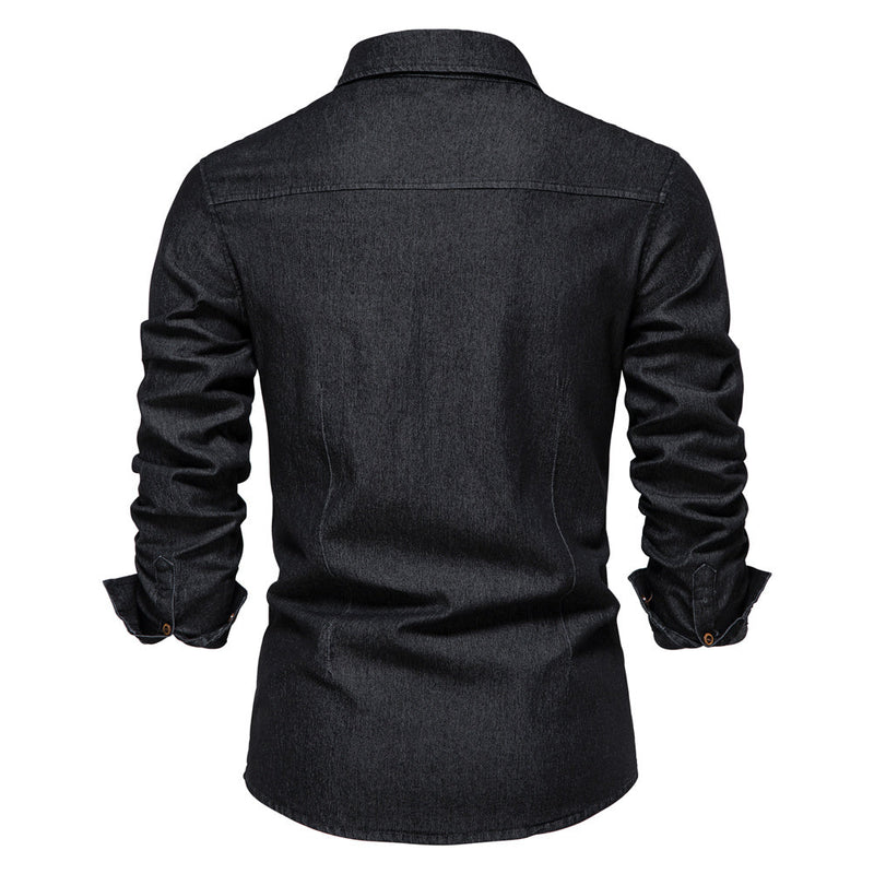 Denim Men's Shirt - Hugo