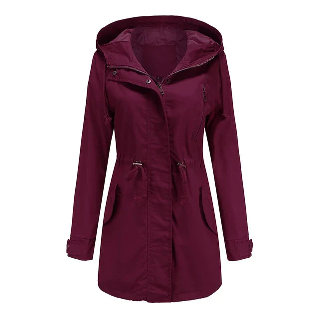 Stylish women's hooded jacket – Marielle Autumn Magic Edition