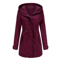 Stylish women's hooded jacket – Marielle Autumn Magic Edition