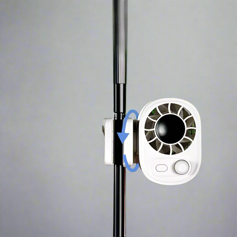 Hipacool Portable Car Clip Fan with 360° Rotation & 100 Speeds – ClipAir
