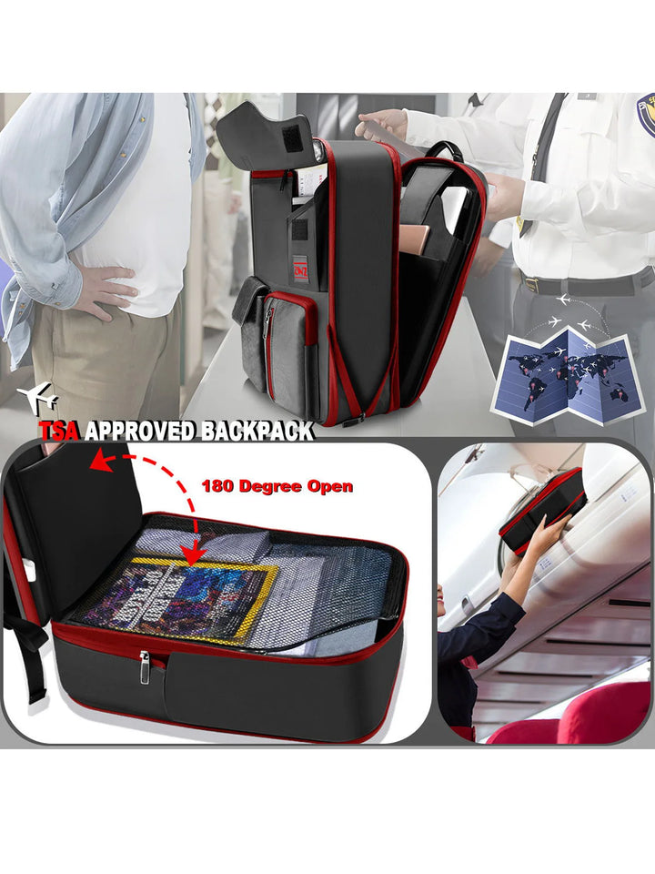 Slim Expandable Waterproof Laptop & Anti-Theft Travel Backpack