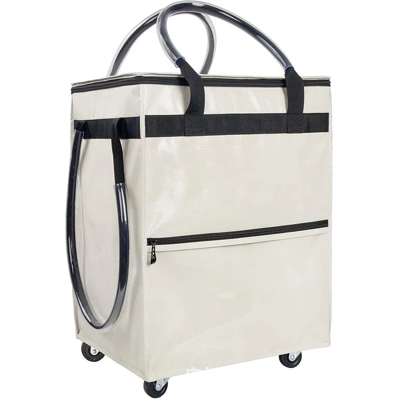 Reusable Shopping Bag with Wheels – Rollex – (Large Capacity)
