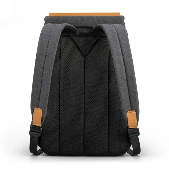 Leather Anti-Theft Laptop & Business Backpack for Men