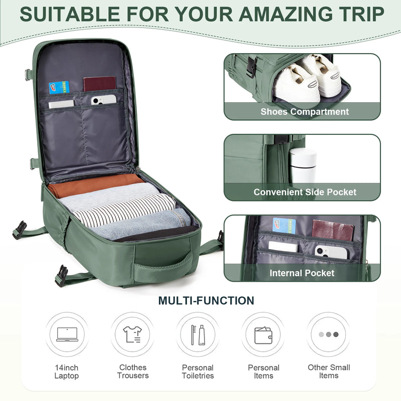 Airline Cabin Backpack with Laptop Compartment