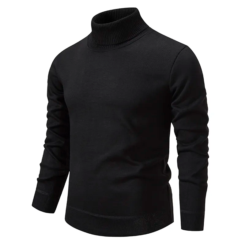 Soft & Comfortable Men's Roll Neck Jumper made of Cotton - Jonas