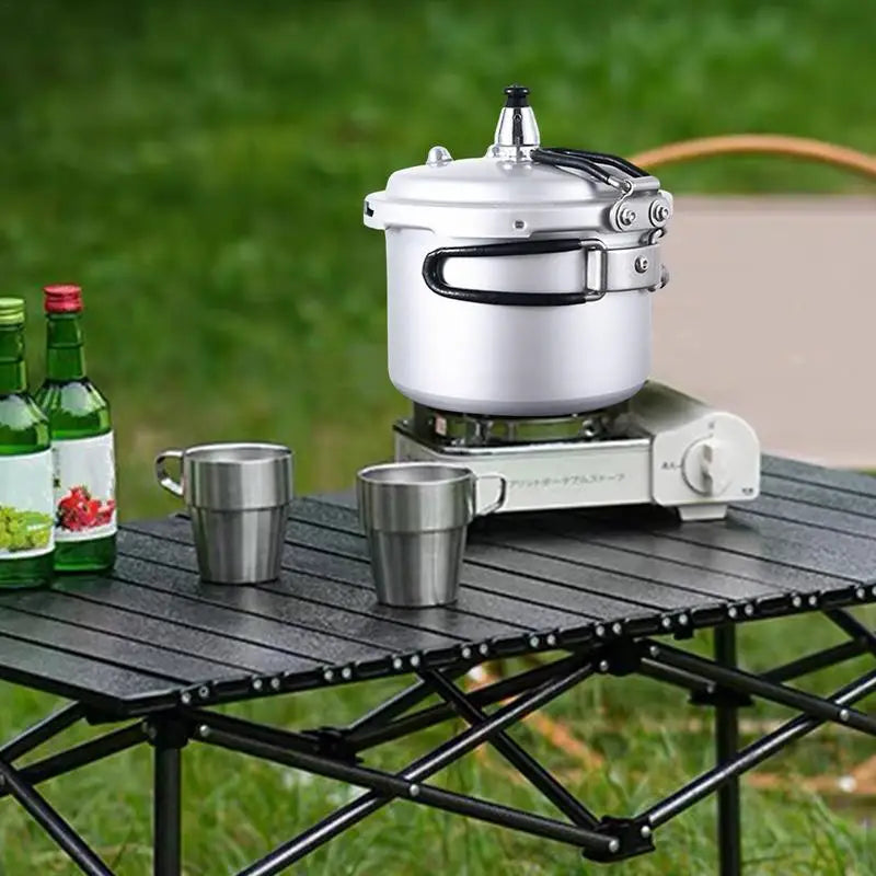 Camping Pressure Cooker Aluminium Alloy Portable Outdoor Cookware – TrailMate