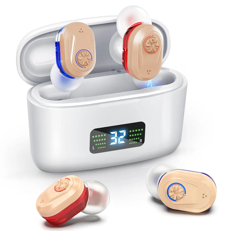 Wireless Mini Hearing Aid with Noise Reduction – HearMax