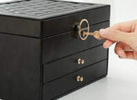 Multilayer Leather Jewellery Box | Organised and Stylish Storage