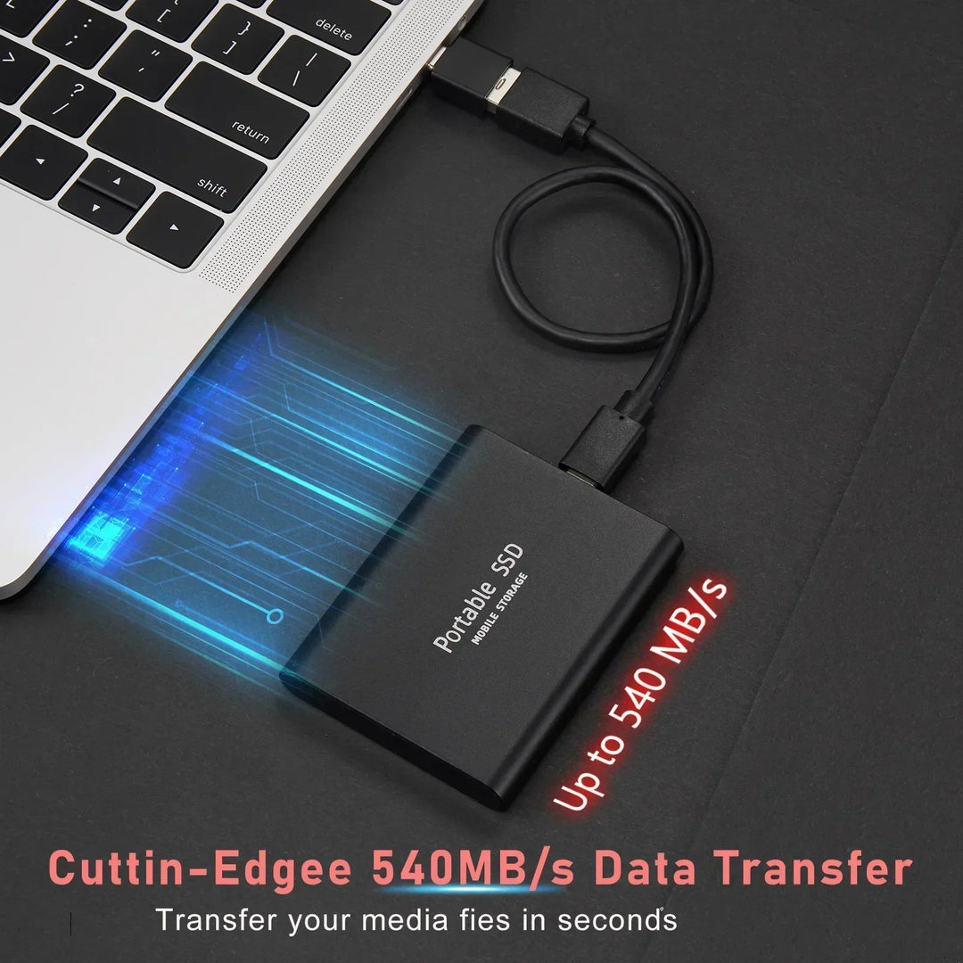 Ultra-Fast External SSD - SpeedDrive Pro