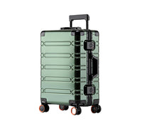 Large Capacity Aluminium Luggage Set with Carry-On & Check-In Options