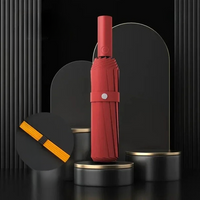 Automatic Windproof Folding Umbrella with UV Protection