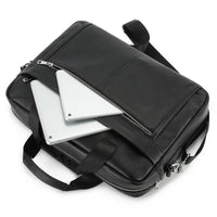Genuine Cowhide Leather Vintage Laptop Briefcase
