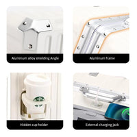 Aluminium Frame Luggage Case with Spinner Wheels & USB Charging Port