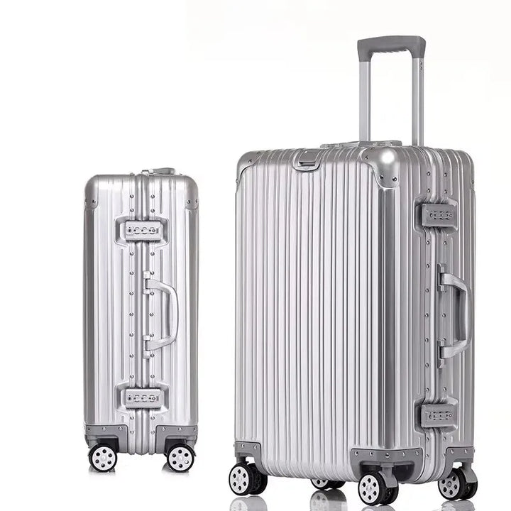 Aluminium-Magnesium Alloy Luggage with Spinner Wheels & TSA Lock