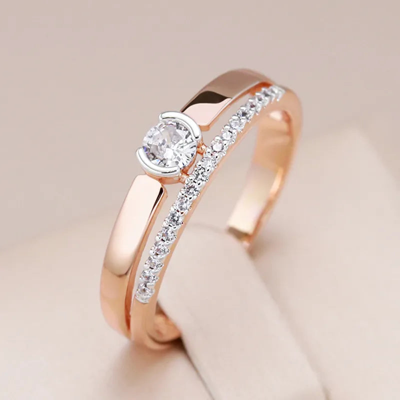 Luxurious Natural Zircon Ring | Elegant Statement Jewellery