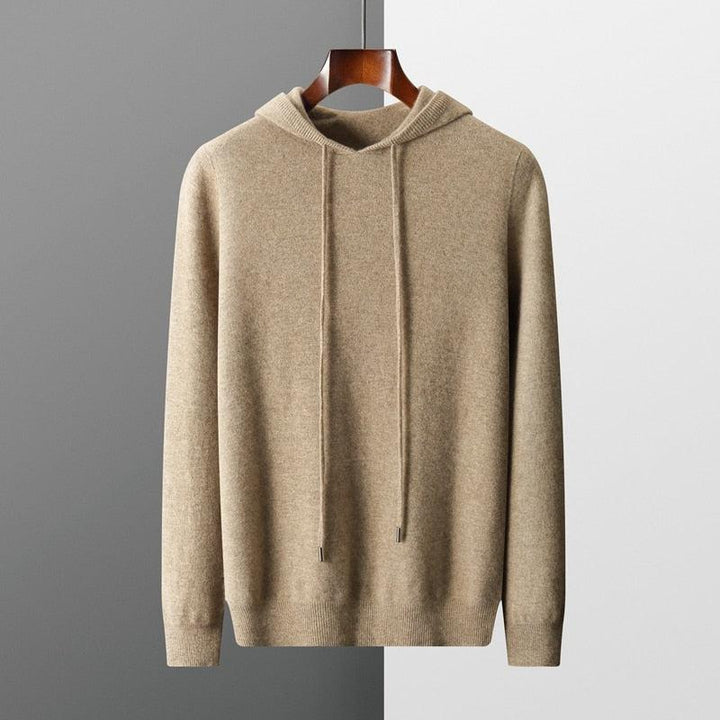 Men's hoodie made of merino wool – Cassiano autumn edition