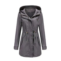 Stylish women's hooded jacket – Marielle Autumn Magic Edition
