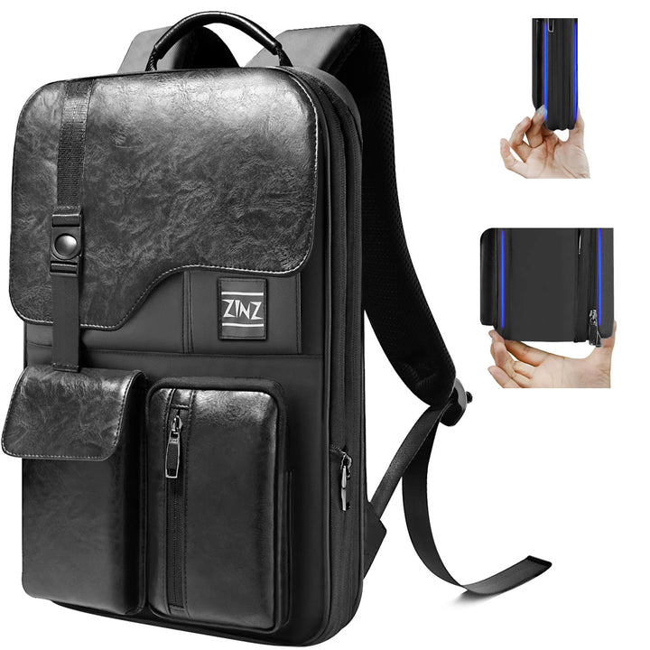 Slim Expandable Waterproof Laptop & Anti-Theft Travel Backpack