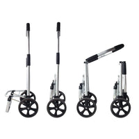 Foldable Aluminium Shopping Trolley – CarryEase