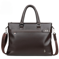 Soft PU Leather Business Laptop Shoulder Bag
