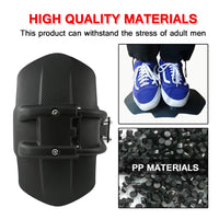 Universal Motorcycle Rear Fender Mudguard with Steel Bracket – TrailGuard