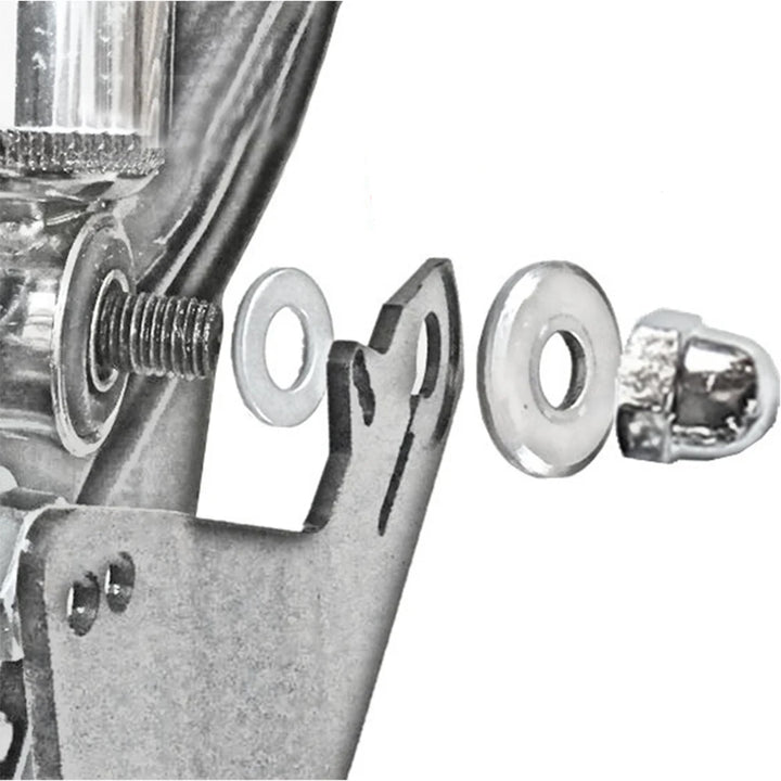 Universal Motorcycle Rear Fender Mudguard with Steel Bracket – TrailGuard