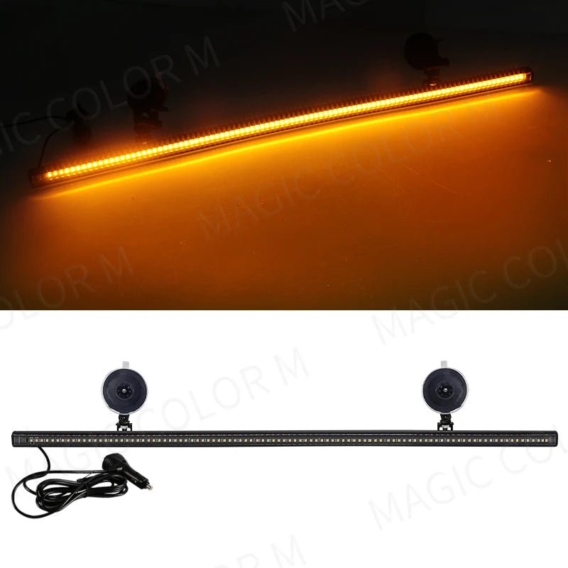 96 LED Strobe Light Bar – Veyra – (Car Emergency Warning)